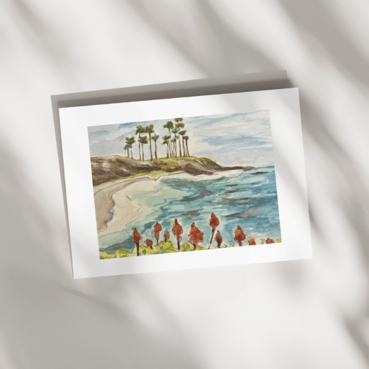 Greeting Card - Crescent Bay