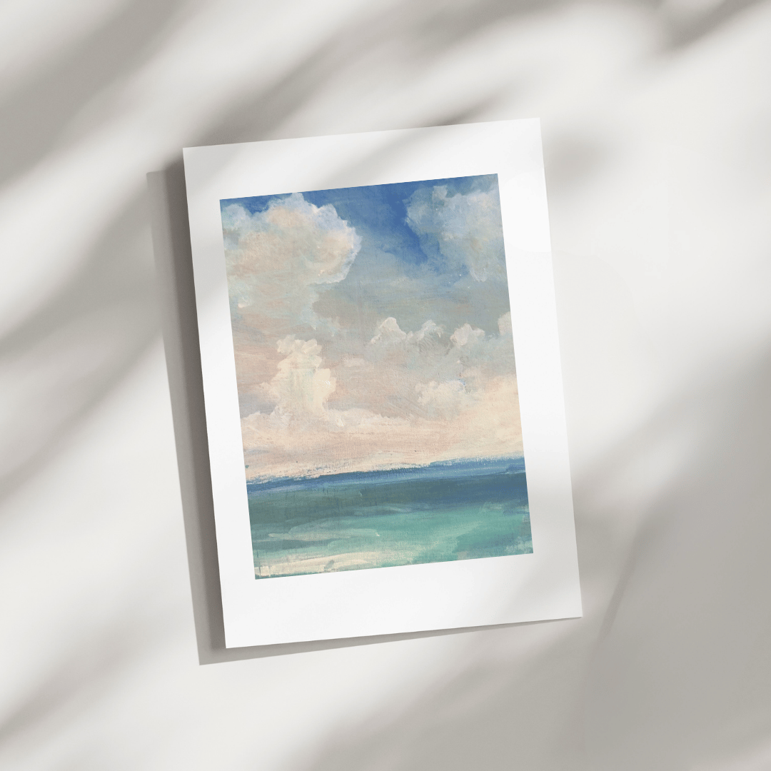 Greeting Card - Abstract Ocean