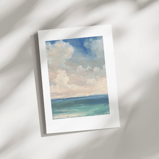 Greeting Card - Abstract Ocean